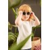 Kids sunglasses in recycled plastic - Tender Green