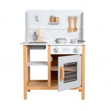 Kid'oh Wooden play kitchen with accessories - white