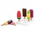 Wooden popsicle sticks - 6 pcs in holder - VIGA