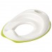 IKEA TOSSIG Toilet seat, white/green