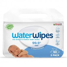 WaterWipes Plastic-Free Wet Wipes 180pcs