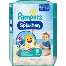 Pampers Splashers Swim Nappies Size 3-4 (6-11kg) 12 per pack