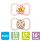 MAM Air pacifiers, symmetrical, silicone size 3