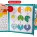 Magnetic fraction learning wooden toy Book Set