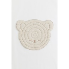 H&M Light Beige Play rug in cotton