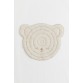 H&M Light Beige Play rug in cotton