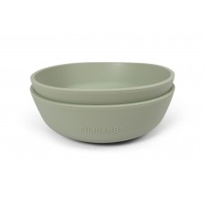 Silicone bowl 2-pack - Green