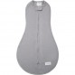 Swaddle from Woombie - Original Eucalyptus Baby Wrap - Smoky Gray (Newborn)