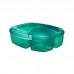 Sistema Food Box  Triple Split Lunch  2L  Minty Teal