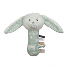 Bunny rattle, mint