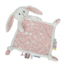 Bunny rattle, pink